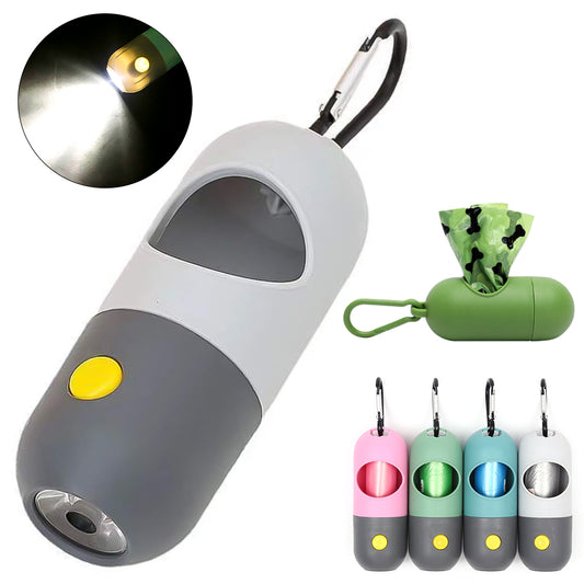 View details for led light pet waste bag dispenser led light pet waste bag dispenser