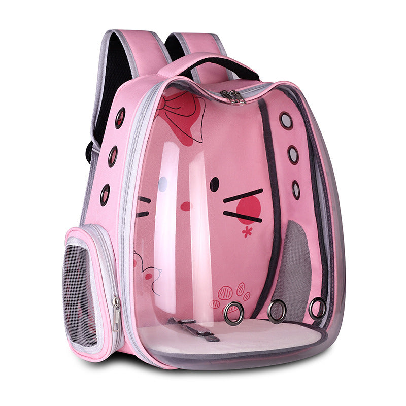 Pet Supplies Pet Backpack Convenient Pet Space Bag Breathable