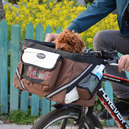 View details for Pet Bicycle Carrier Cat&Dog Bike Removable Basket Handlebar Pet Bicycle Carrier Cat&Dog Bike Removable Basket Handlebar