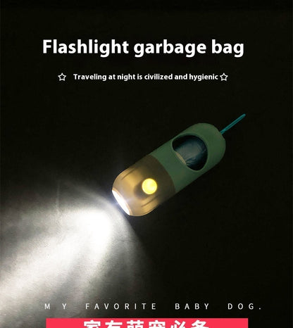 View details for led light pet waste bag dispenser led light pet waste bag dispenser