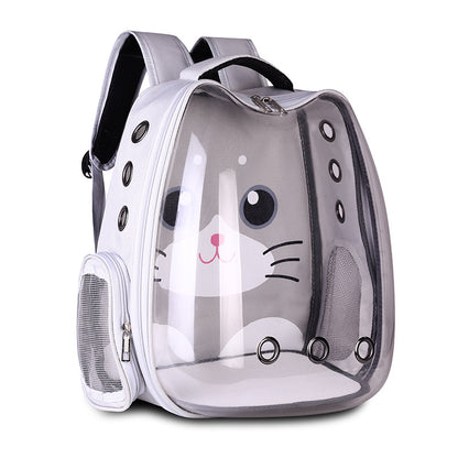 Pet Supplies Pet Backpack Convenient Pet Space Bag Breathable