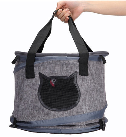 Foldable Pet Dog Cat Carrier Bag Outdoor Travel Cat Tunnel