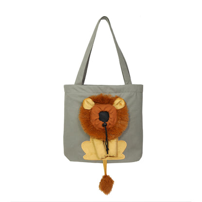 View details for Pets lion design pet carrier bag Pets lion design pet carrier bag