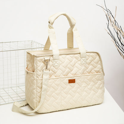 high capacity pet handbag for cats and dogs