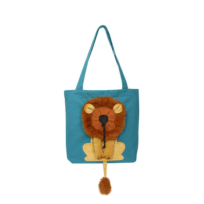 View details for Pets lion design pet carrier bag Pets lion design pet carrier bag