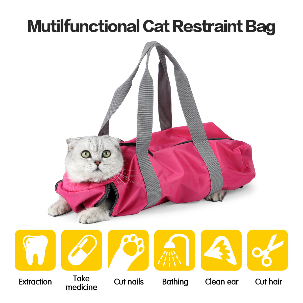 View details for Cat Travel Bag Double Lined Anti Scratch And Bite Pet Bags Cat Travel Bag Double Lined Anti Scratch And Bite Pet Bags