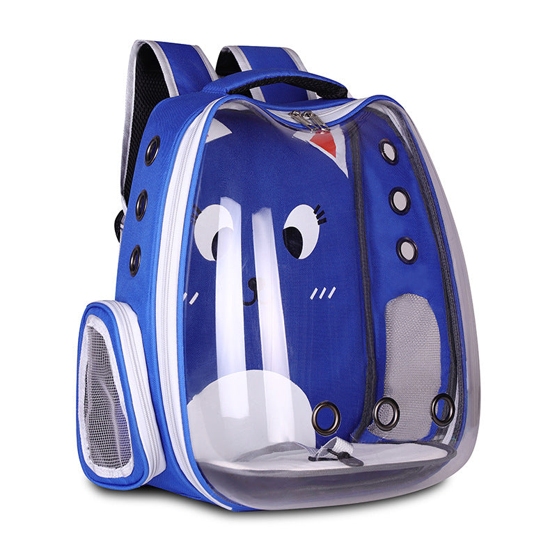 Pet Supplies Pet Backpack Convenient Pet Space Bag Breathable