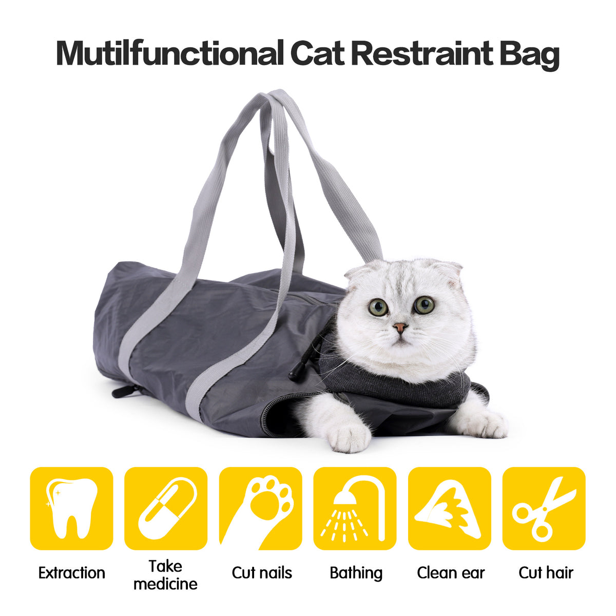View details for Cat Travel Bag Double Lined Anti Scratch And Bite Pet Bags Cat Travel Bag Double Lined Anti Scratch And Bite Pet Bags