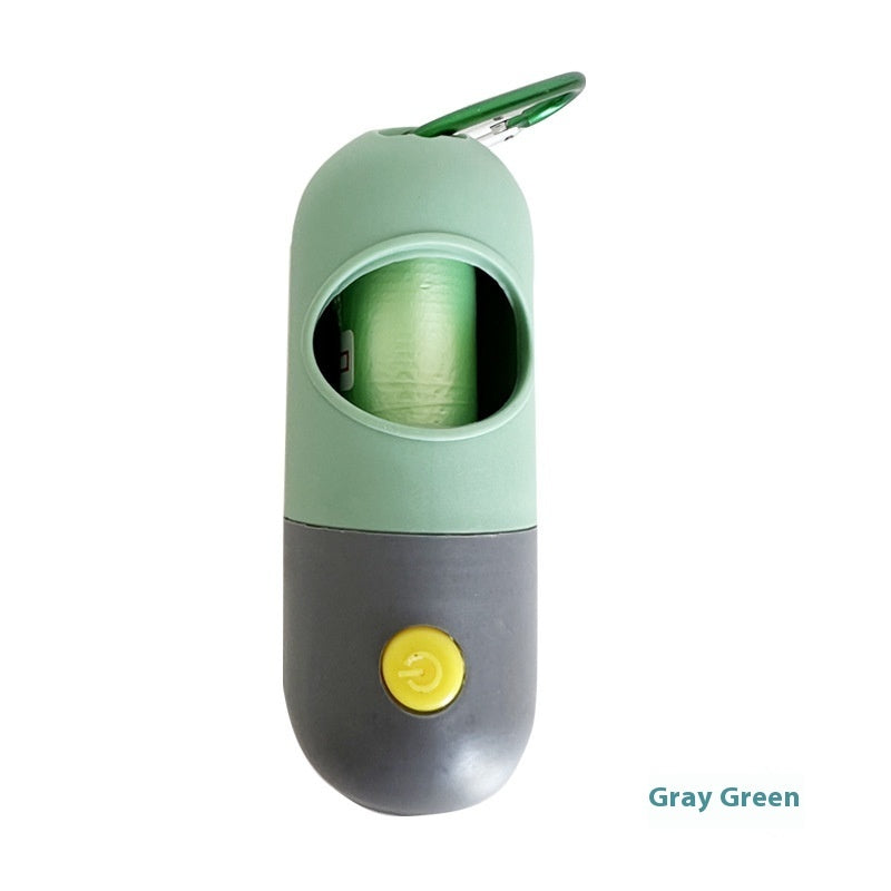 View details for led light pet waste bag dispenser led light pet waste bag dispenser